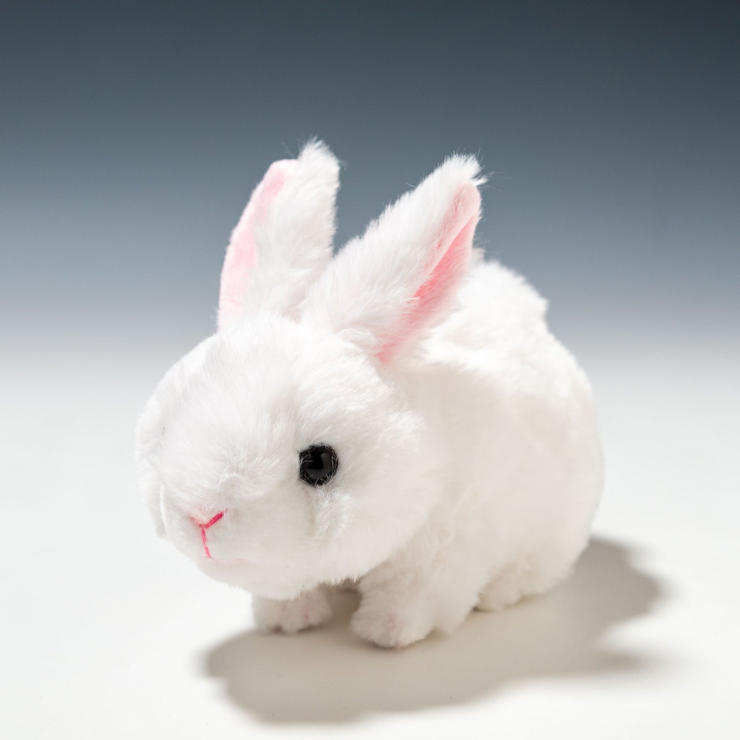 キュート販売 CUTE ぬいぐるみ ファームコレクション MOU MOU むーむー ウサギ 白 S F0328 正面