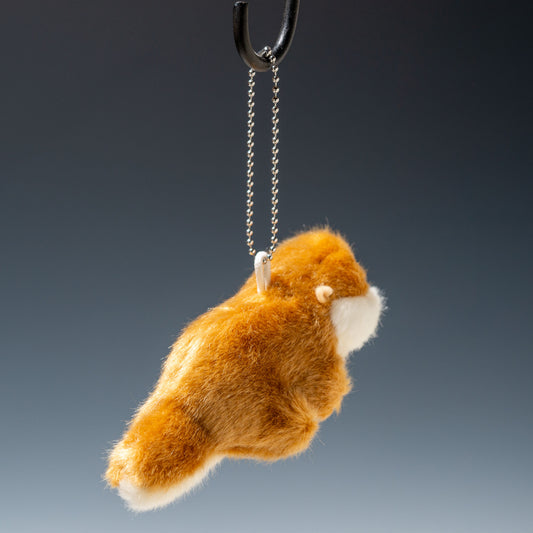 CUTE キュート販売 ぬいぐるみ フォレストコレクション コツメカワウソマスコット N0039 ぶら下げたところ2