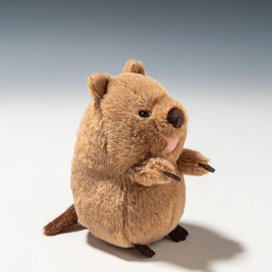 内藤デザイン研究所 ぬいぐるみ 大陸散歩 ぽちゃまる Sサイズ クオッカ 左横