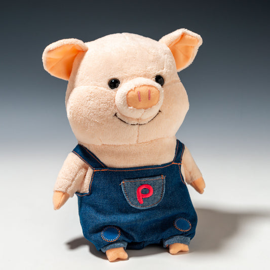 ぷーとん おでかけデニム ぬいぐるみ Mサイズ | 内藤デザイン研究所の正面