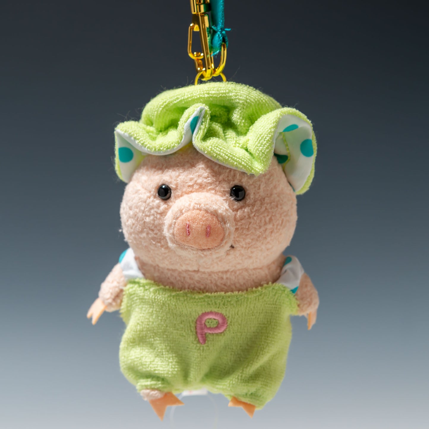 内藤デザイン研究所 ぬいぐるみ ぷーとん 湯上がりハット マスコット アップ