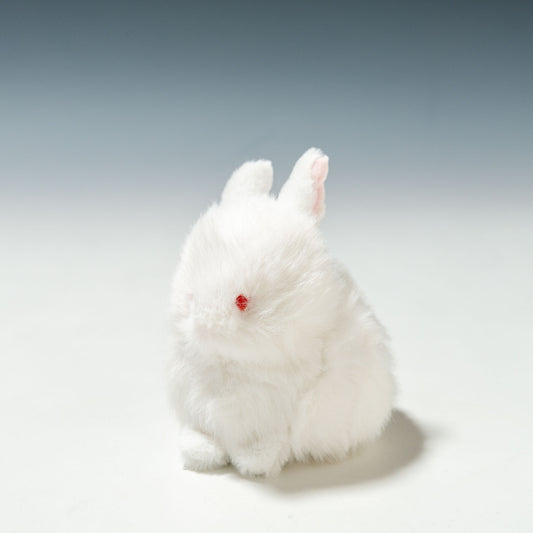 内藤デザイン研究所 ぬいぐるみ わたぽ 北の動物 ゆきうさぎ 正面