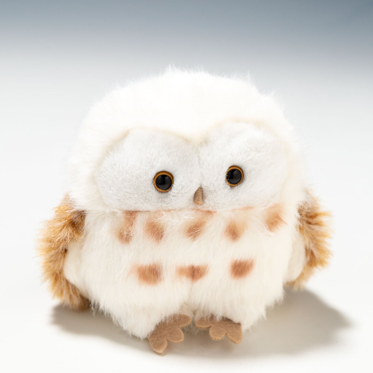 内藤デザイン研究所 ぬいぐるみ わたぽ 北の動物 ふくろう 右横顔