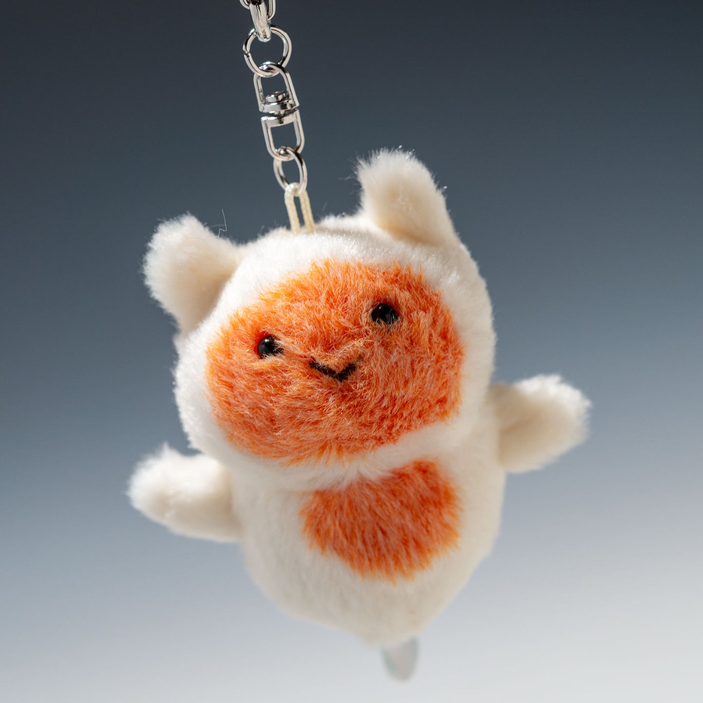 内藤デザイン研究所 ぬいぐるみ 海中散歩 ぽちゃまる キーチェーン付きマスコット クリオネ アップ