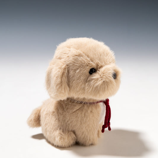 オリエンタルトーイ ぬいぐるみ うめ吉 座り ベージュ SF-0220-B 左横