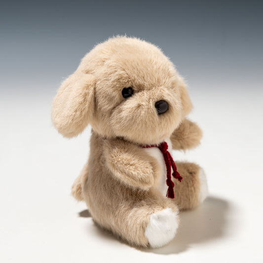 オリエンタルトーイ ぬいぐるみ うめ吉 抱き ベージュ SF-0221-B 左横