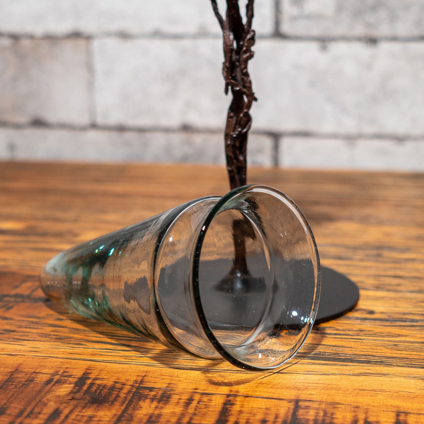 アイアン製 Coral(珊瑚)モチーフ スタンド ガラス花瓶・フラワーベース ガラスベースを外したところ