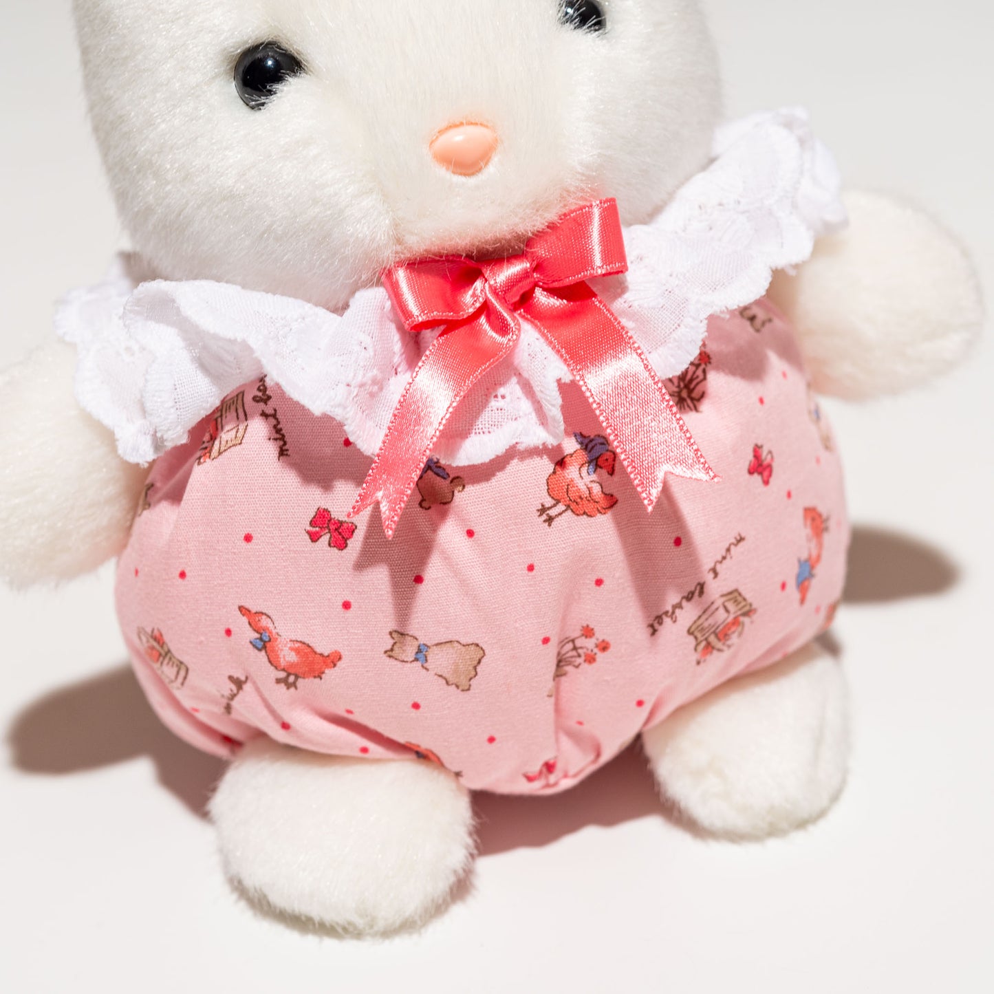 たけのこ TAKENOKO ぬいぐるみ プチぶらんでーと (ミニ) ウサギ 88806 リボン