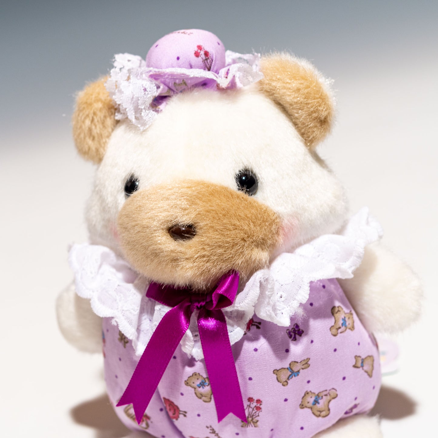 たけのこ TAKENOKO ぬいぐるみ プチぶらんでーと (ミニ) クマ 88808 左横顔