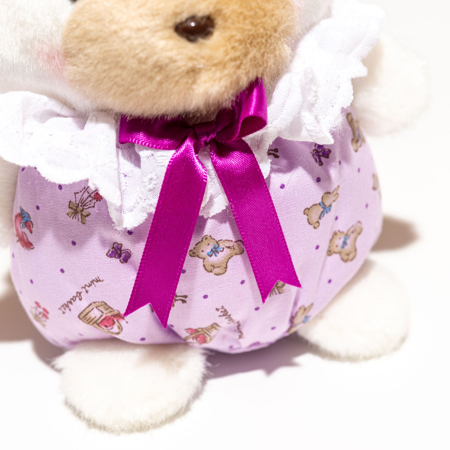 たけのこ TAKENOKO ぬいぐるみ プチぶらんでーと (ミニ) クマ 88808 リボン