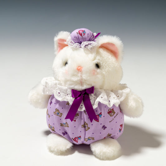 たけのこ TAKENOKO ぬいぐるみ プチぶらんでーと (ミニ) ネコ 88814 正面