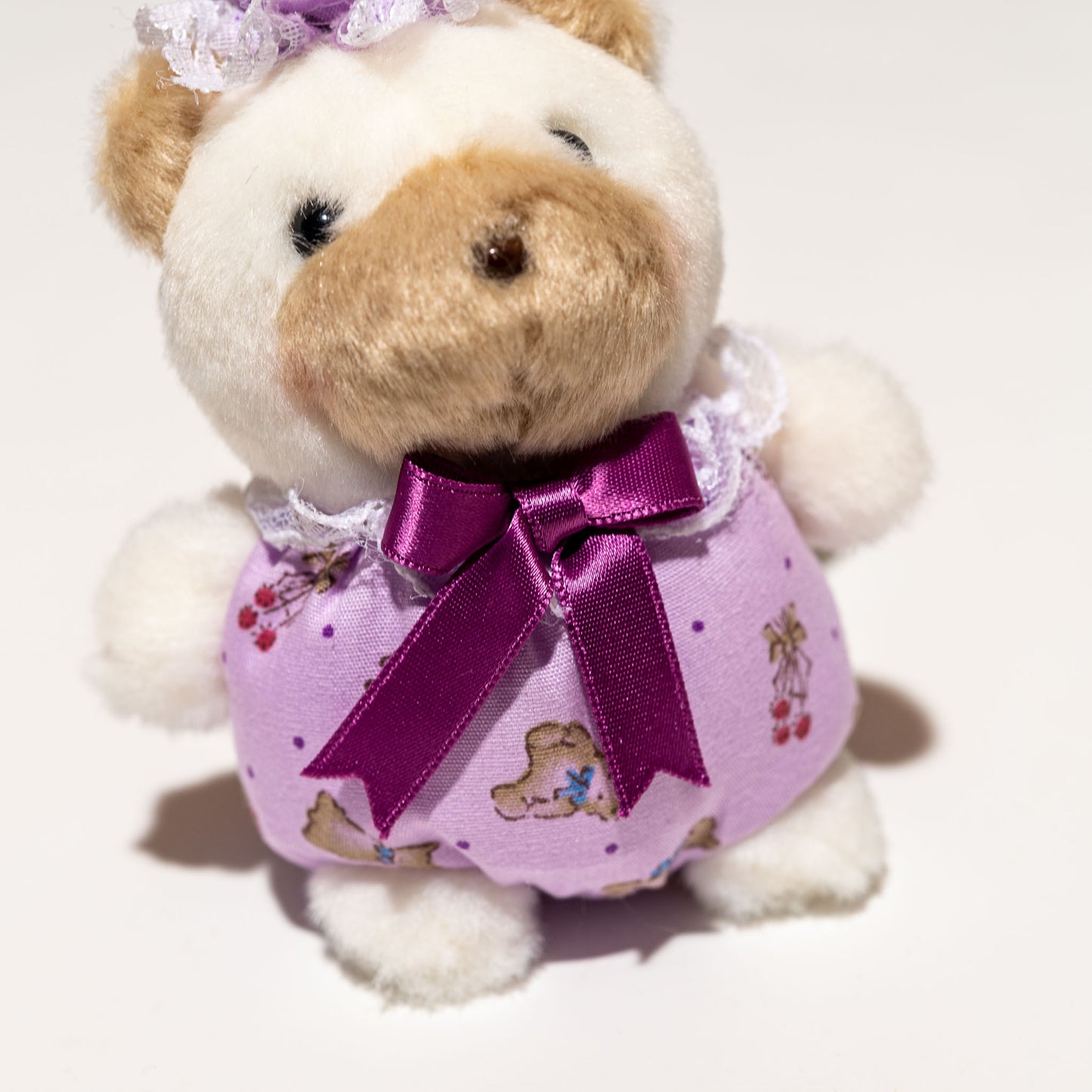 たけのこ TAKENOKO ぬいぐるみ プチぶらんでーと ボールチェーン クマ 90202 リボン