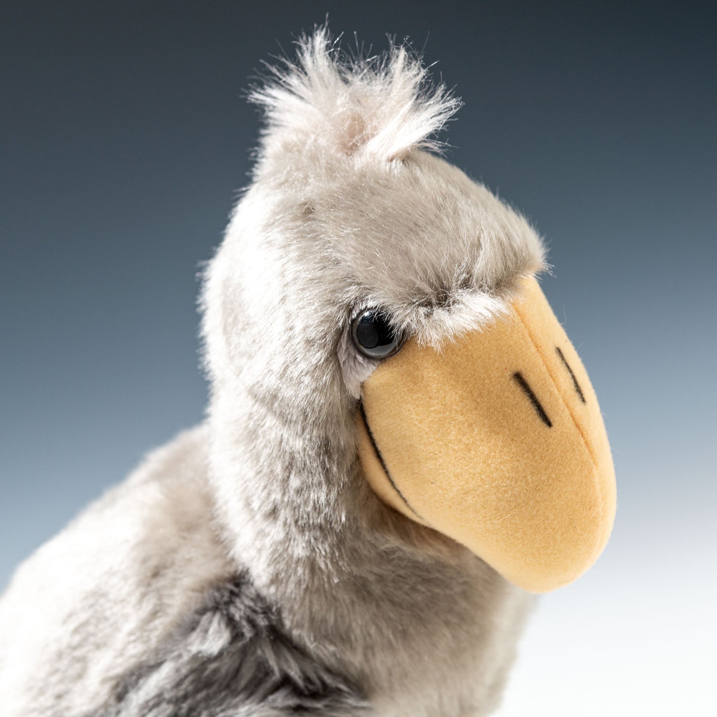 TST 太洋産業貿易 ぬいぐるみ 100+1 ワンオーワン ハシビロコウ SEMB11 右横顔