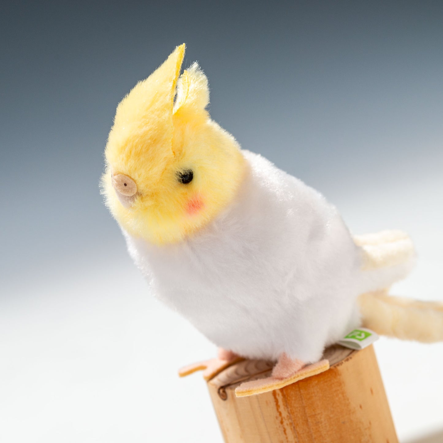 吉徳 ぬいぐるみ ことりのね オカメインコ 180092 左横顔