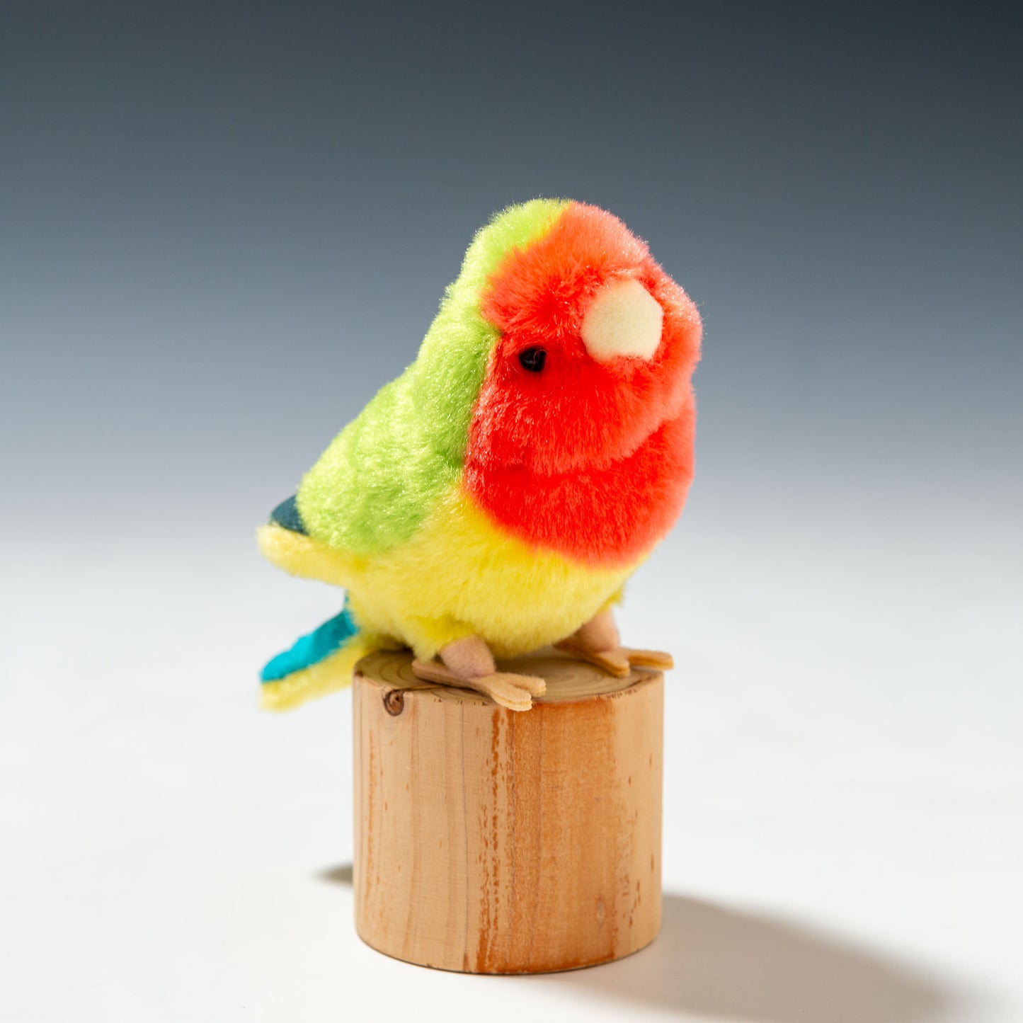 吉徳 ぬいぐるみ ことりのね コザクラインコ 180096 正面