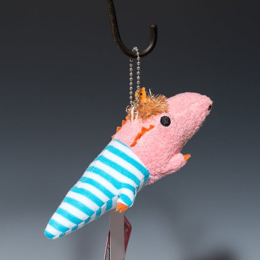 シナダ SHINADA ぬいぐるみ わにとことり(S)ピンク WAKO-0068P 後ろ