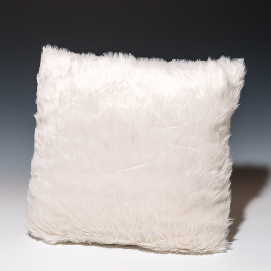 猫プリント柄 ファークッション ダンシングキャット 裏面