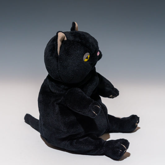 シナダ SHINADA ぬいぐるみ もちねこ クロ(M) MONE-0230B 右横から