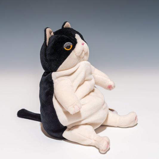 シナダ SHINADA ぬいぐるみ もちねこ ハチワレ(M) MONE-0230H 右横から