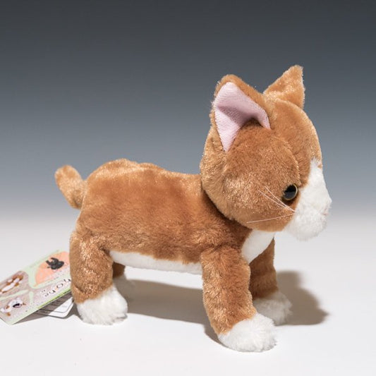 シナダ SHINADA ぬいぐるみ いっしょね ちゃしろねこ ISCC-0198 右横