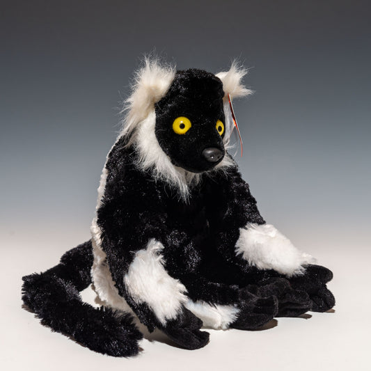 ワイルドリパブリック WILD REPUBLIC ぬいぐるみ クロシロエリマキキツネザル 12230 右横