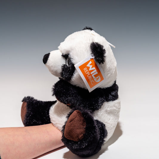 ワイルドリパブリック WILD REPUBLIC ぬいぐるみ ハンドパペット パンダ 19921 左横