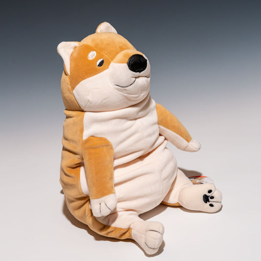 シナダ SHINADA ぬいぐるみ もちいぬ 赤柴(L) MOIN-0350R 右横から