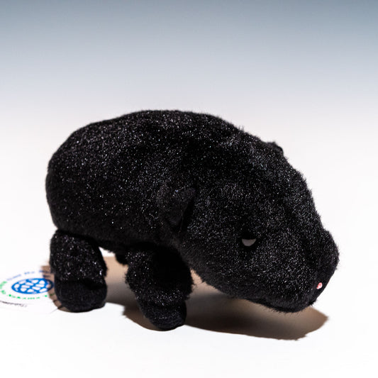 吉徳 ぬいぐるみ りくのなかまたち ブタ ブラック 180453 右横