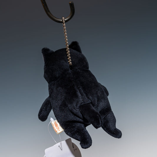 シナダ SHINADA ぬいぐるみ もちねこ クロ(mini) MONE-0088B 後ろ姿