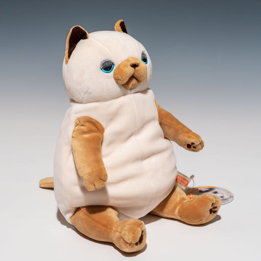 シナダ SHINADA ぬいぐるみ もちねこ シャム(M) MONE-0230S 右横から