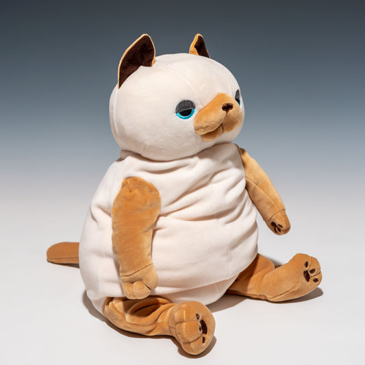 シナダ SHINADA ぬいぐるみ もちねこ シャム(L) MONE-0350S 右横から