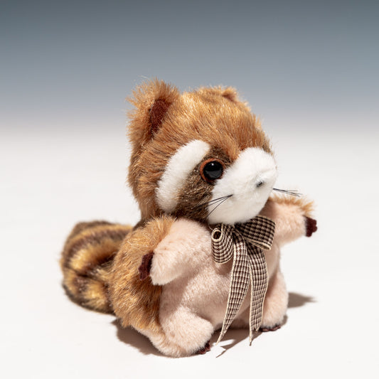 たけのこ TAKENOKO ぬいぐるみ プチプチらんど レッサーパンダ 茶 58416 右横から