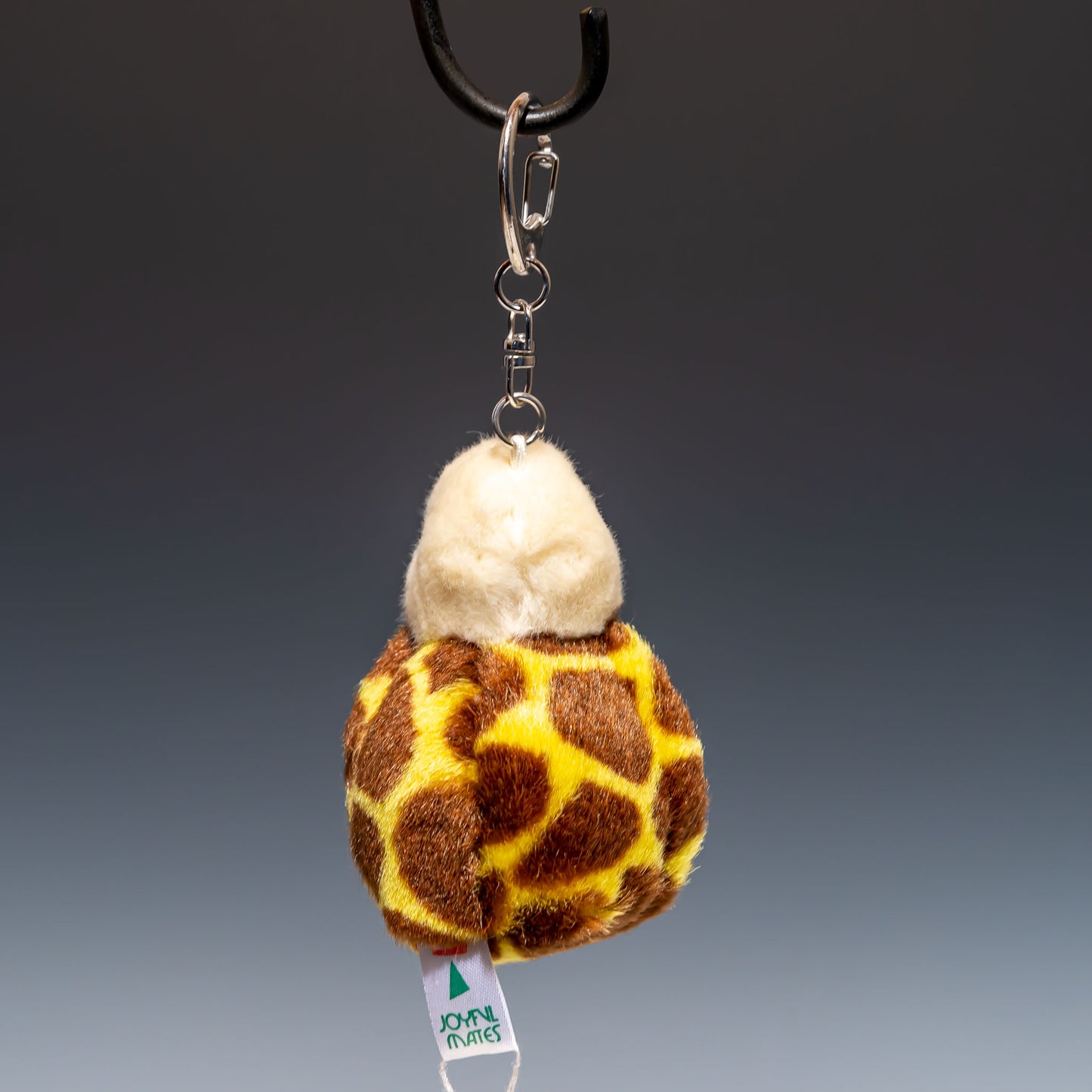 たけのこ TAKENOKO ぬいぐるみ マリンシリーズ お座りカメ キーチェーン イエロー 55854 後ろ姿