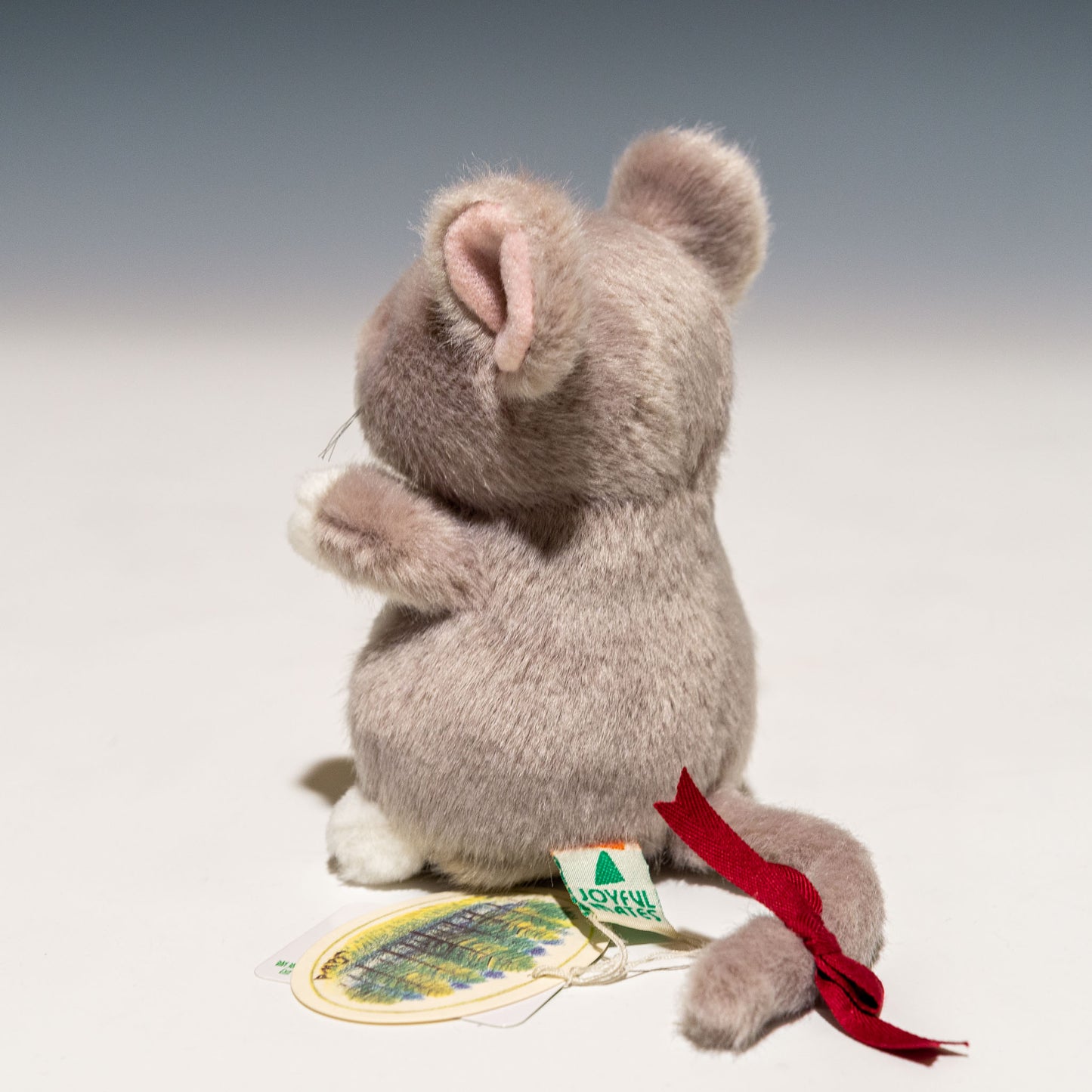 たけのこ TAKENOKO ぬいぐるみ 森のなかま(ミニ)ネズミの左横