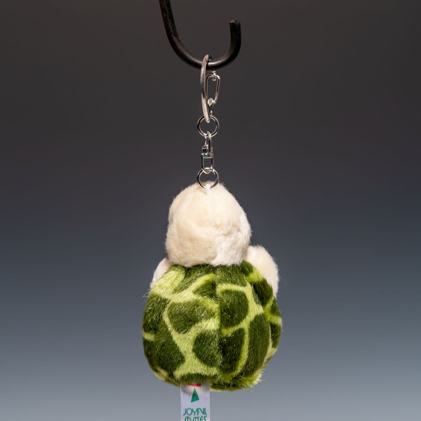 たけのこ TAKENOKO ぬいぐるみ マリンシリーズ お座りカメ キーチェーン グリーン 55852 後ろ姿