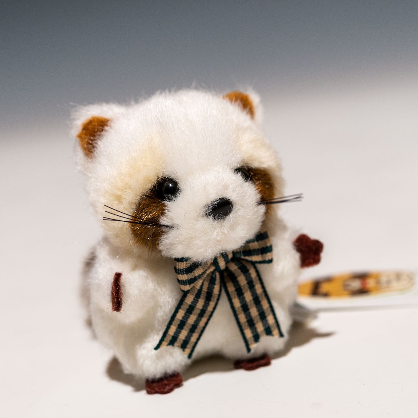 たけのこ TAKENOKO ぬいぐるみ ミニミニキッズ レッサーパンダ 白 48536の右横顔
