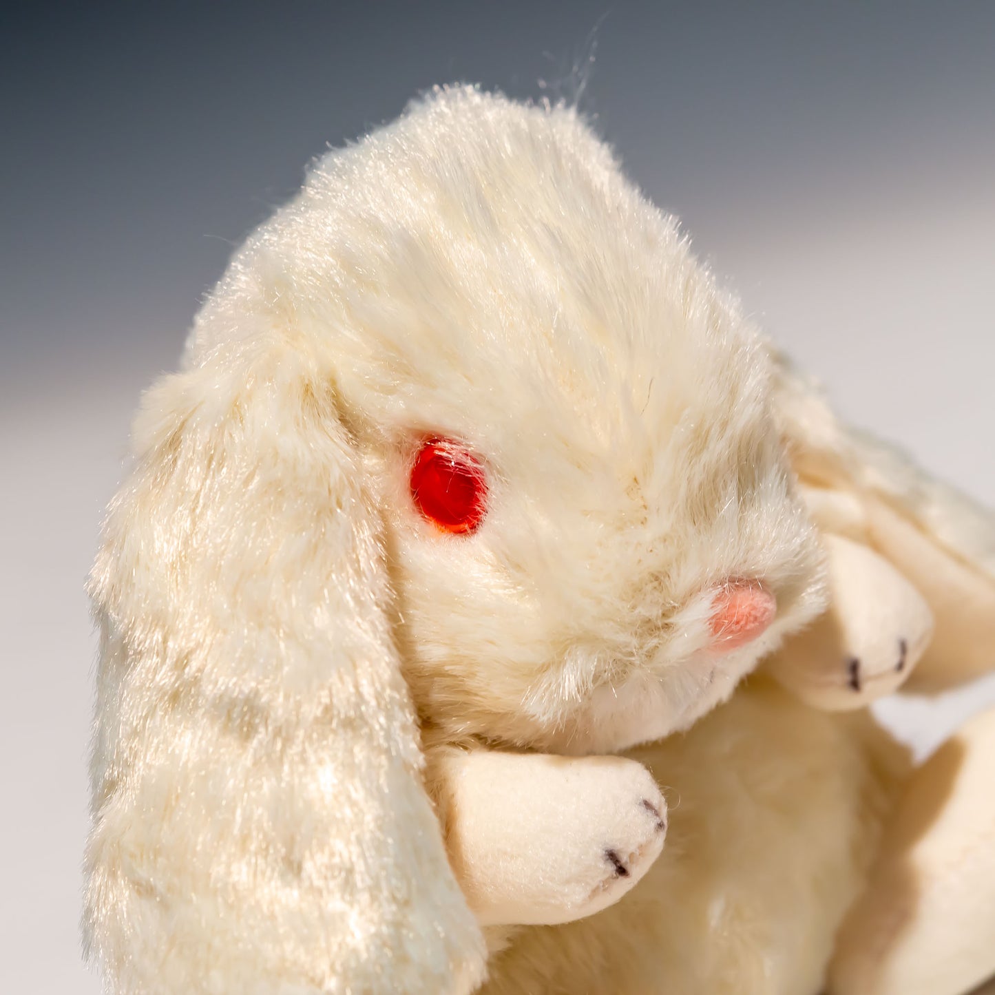 スターチャイルド STAR CHILD ぬいぐるみ ロップイヤー レッドアイ 1130 右横顔