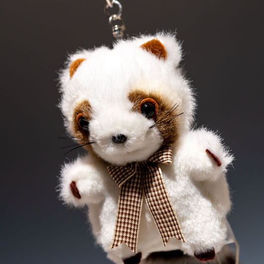 たけのこ TAKENOKO ぬいぐるみ プチプチどりーむ プチレッサー 白 68303 左横顔