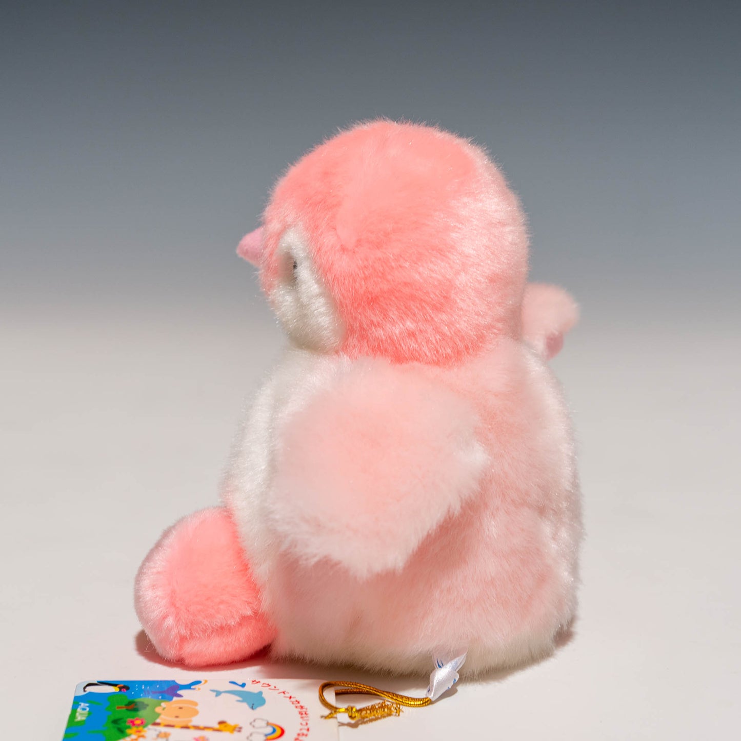 アクア AQUA ぬいぐるみ ペンギンベイビーメカピンク 00120088の左横