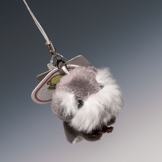 たけのこ TAKENOKO ぬいぐるみ フォンテーヌストラップ シュナウザー 38030 右横顔