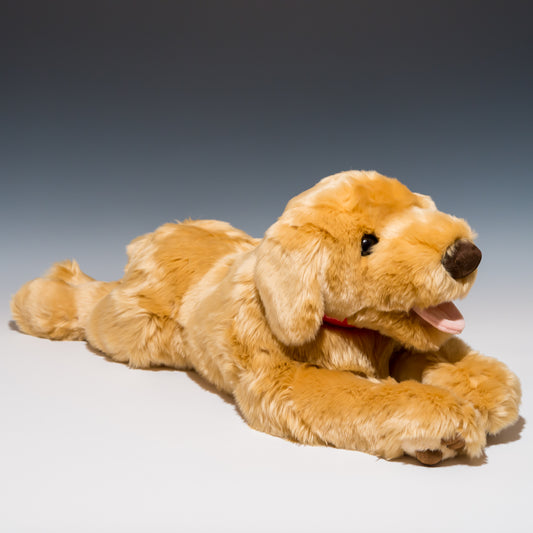 吉徳 ぬいぐるみ ゴールデンレトリバー M 180372 右横