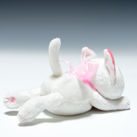 シナダ SHINADA ぬいぐるみ もっとあそんでにゃんこ(M)白 MAN-0098W 右横