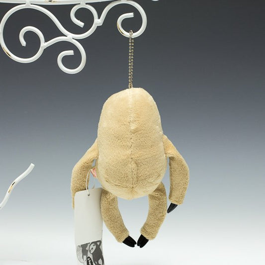 シナダ SHINADA ぬいぐるみ のんきもの ナマケモノ(S)ベージュ NKMN-0088B 後ろ