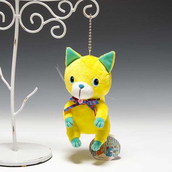 シナダ SHINADA ぬいぐるみ メニー&キッシュ メニー イエロー MAKM-0120Y 正面2