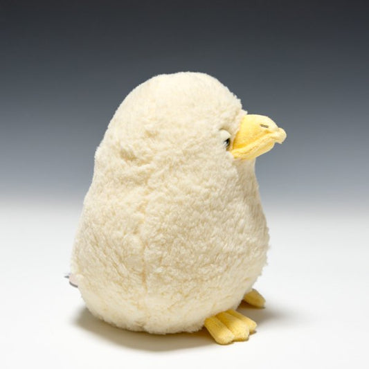 シナダ SHINADA ぬいぐるみ ひよ玉(M)アイボリー HYDI-0148 右横