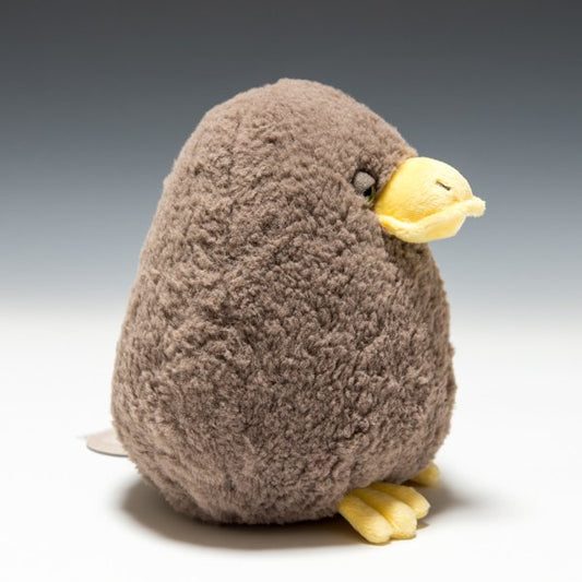 シナダ SHINADA ぬいぐるみ ひよ玉(M)グレイッシュブラウン HYDG-0148 右横