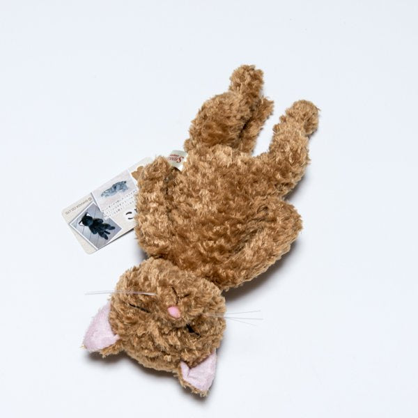 シナダ SHINADA ぬいぐるみ ごろねこ ちゃいろの正面