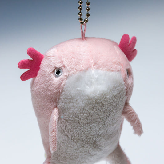 シナダ SHINADA ぬいぐるみ 水人(すいんちゅ) ウーパールーパー SUIU-0068 アップ