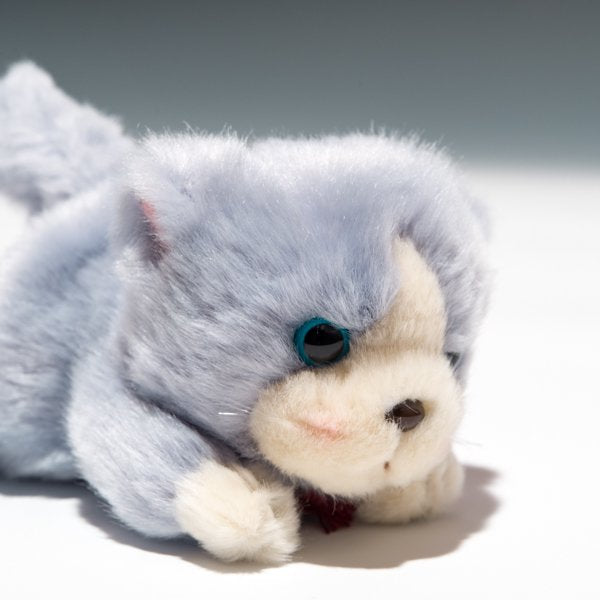 たけのこ TAKENOKO ぬいぐるみ プチシェリー這い ロシアンブルー 58849 右横顔