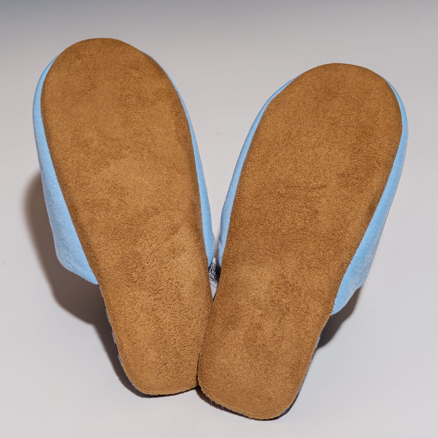 内藤デザイン研究所 ぬいぐるみ ブルーワールド スリッパ(シスル)の裏側